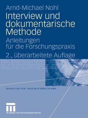 cover image of Interview und dokumentarische Methode